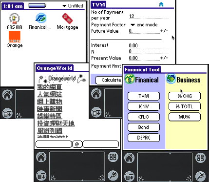 Some application written for other company on PalmOS