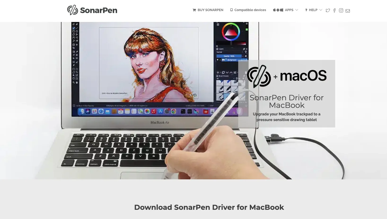 SonarPen MacOSX Driver