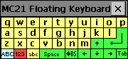 MC21 Floating Keyboard